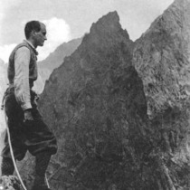  ZD 19 WiesĹ‚aw StanisĹ‚awski na szczycie MaĹ‚ej Ĺ›nieĹĽnej Turni fot- Henryk Mogilnicki